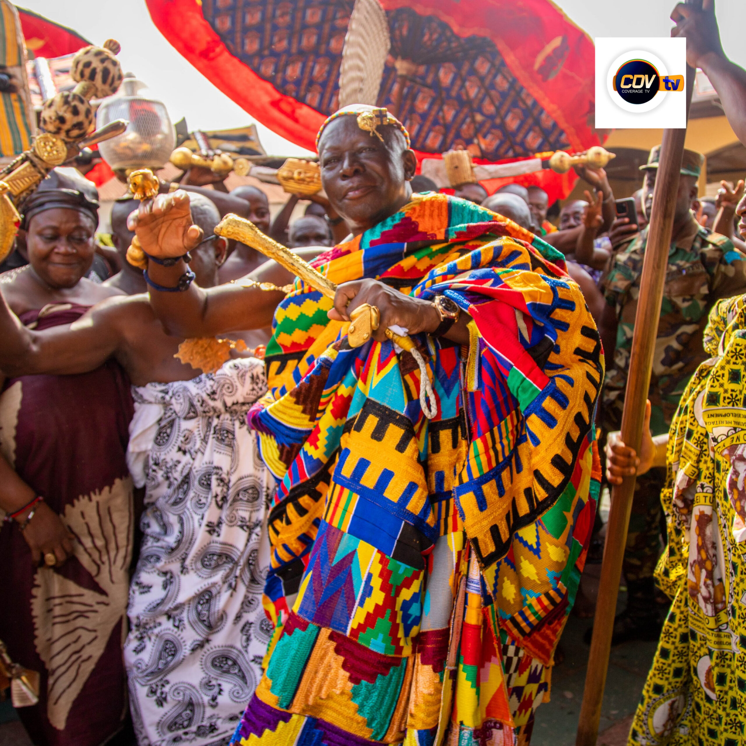 Otumfuo chalks 25 years on Golden Stool today