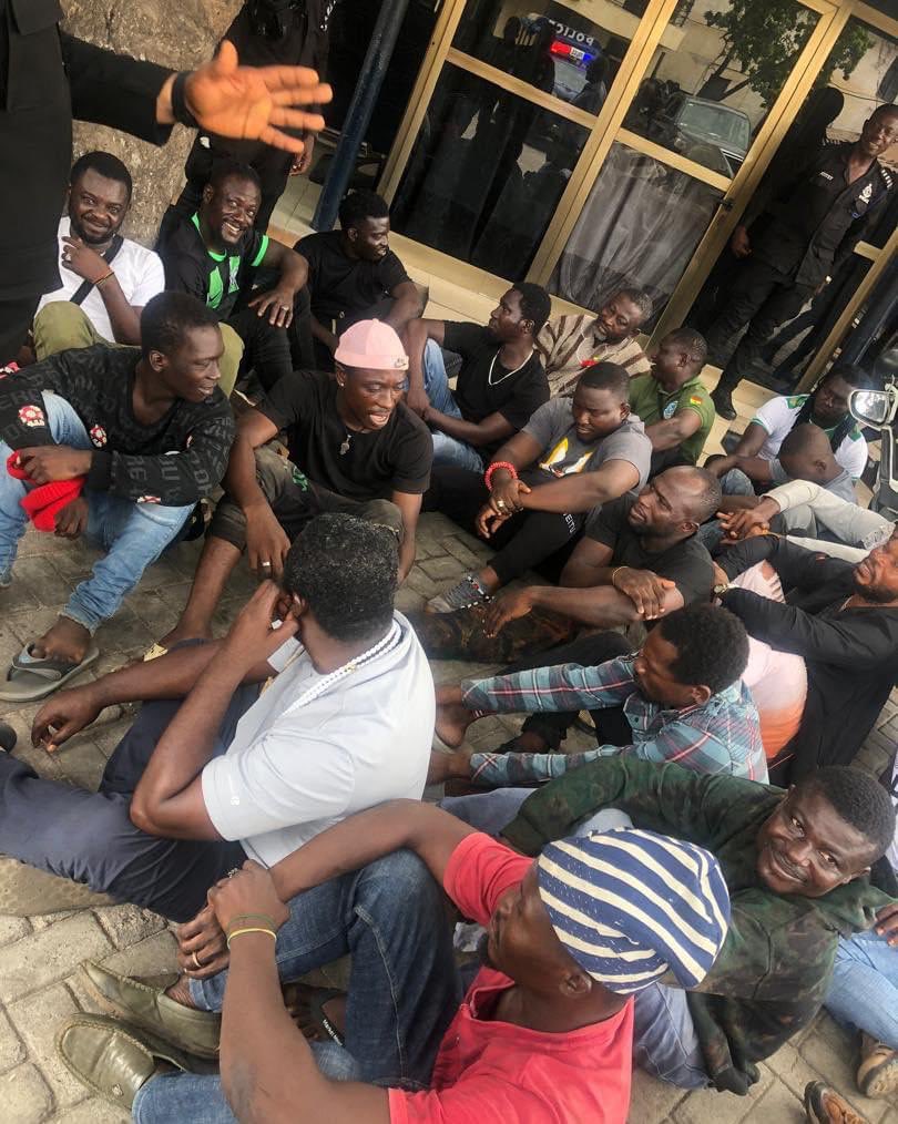 Armed NPP Bandits Arrested at Ghana Registration Center