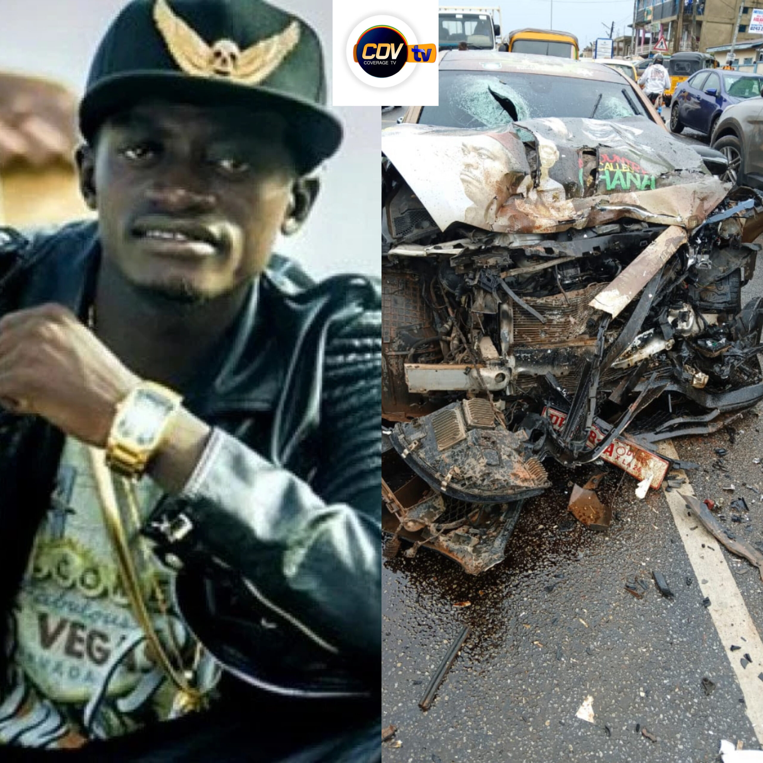 Popular Kumawood Actor Involved In A Terrifying Accident