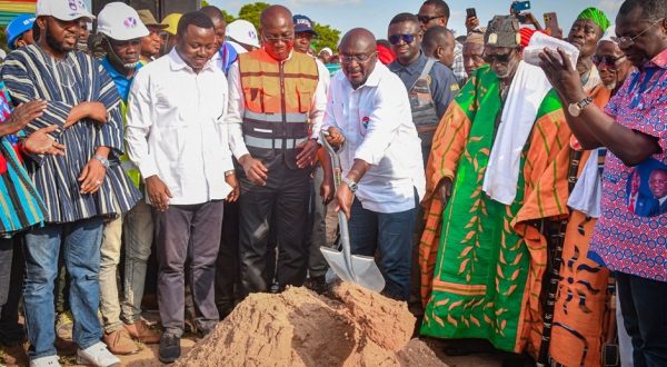 Bawumia Cuts Sod For First STEM College of Education