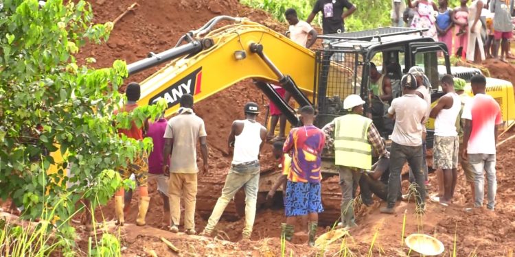 A/R: Woman Shot Dead In Galamsey Pit At Nyameadom